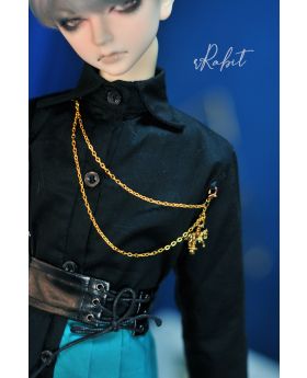 1/4 free [Cloth's pendant] Golden