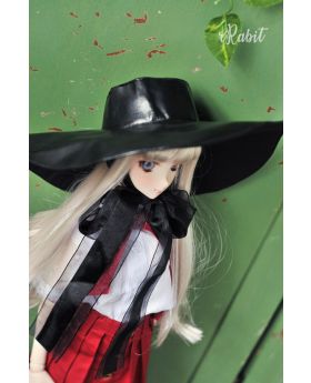 1/4/MDD [Witchcraft Academic-Floppy hat] Leather