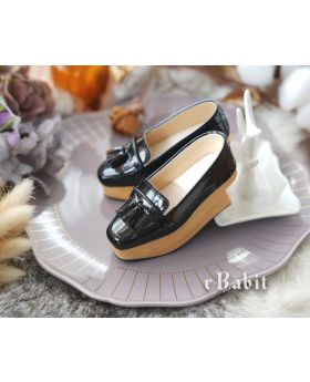 [SD17/SD13/68cm] Tassel Rocking Shoes [Patent Black]