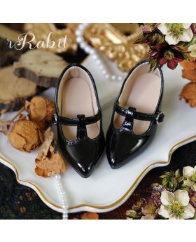 16G HighHeels/1/3 Girls/DD [Virginia] Pointy Mary Jane [Patent Black]