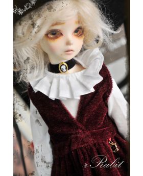1/4 MSD/MDD/AP [Velvet Neckband] VN2101 Black with portrait