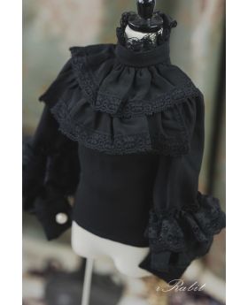 1/3 Girl/16Girl/DD[Lace Blouse] Black