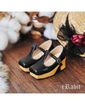 1/3Girl/DD/SD13/SD16 Flatfeet [Coven One - Rocking Mary Jane] Black