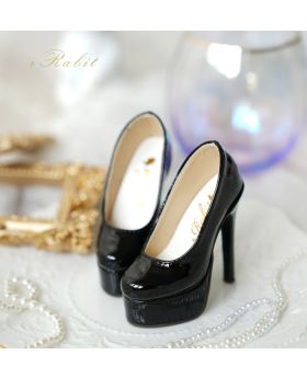 16G HighHeels/1/3 Girls/DD [Coven Two-High heel Platform pumps shoes] Patent Black