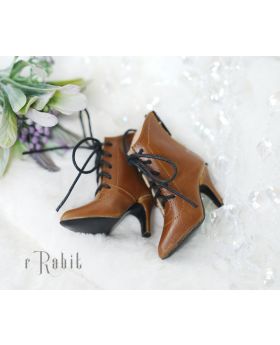 1/4/MSD/MDD/AP[Coven Three - Pointed Toe Ankle Boots] Brown