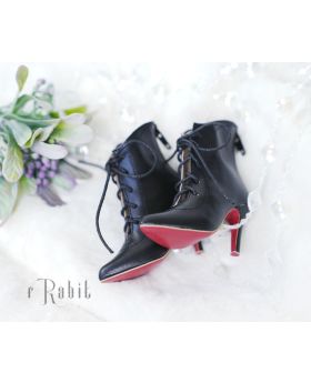 1/4/MSD/MDD/AP[Coven Three - Pointed Toe Ankle Boots] Dark Night
