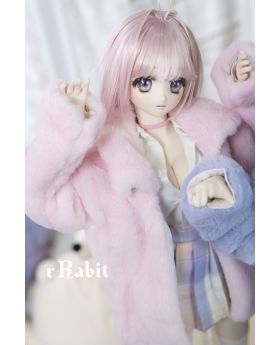 1/3 Free size [Sugar Fur Coat] Light Pink