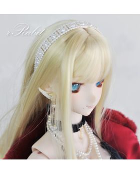 1/4 [Pearl Band - Head Band] Beige