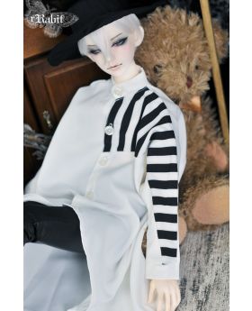 1/3 Boy/SD17 [Jessie Cold - Flying squirrel shirt] B&W Stripe X White