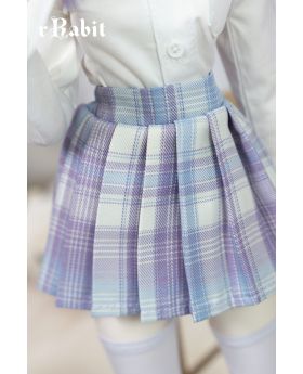 1/3 Girl/16Girl/DD [JK Collection] Pleated Skirt - Blueberry Mixed