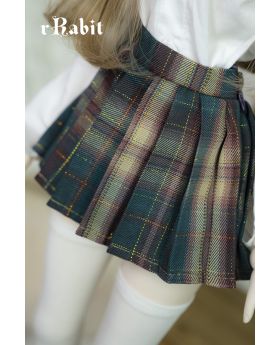 1/3 Girl/16Girl/DD [JK Collection] Pleated Skirt - Golden Green