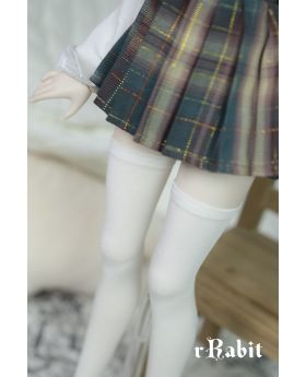 1/4/MSD/MDD [JK Collection] Pleated Skirt -  Golden Green