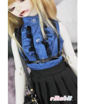 1/3 Girl/DD [Leather Belt -  Chest cage] Black