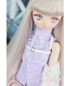 1/4/MSD/MDD [Leather Accessory - Chest cage ] White
