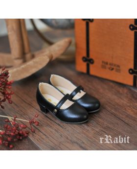 1/4 MDD Flatfeet [Mary Jane] All Black