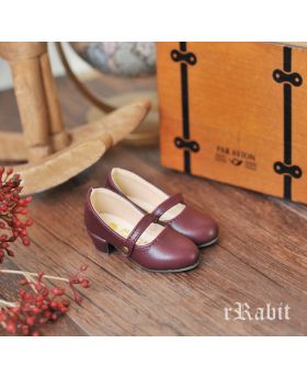 1/4 MDD Flatfeet [Mary Jane] All Red