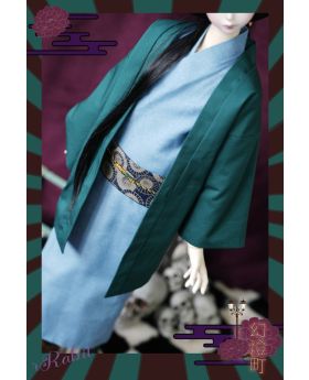 [幻灯町]1/3Boy/SD17 Kimono - Light Denim Blue