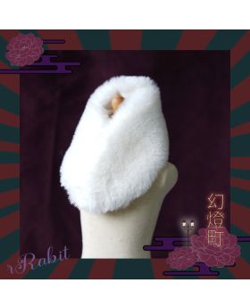 [幻灯町] Plain Mo Fur - White [Size: M]