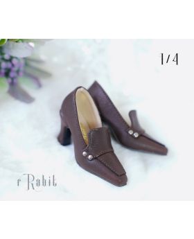 1/4/MDD/MSD [Highheel Loafers] Coffee