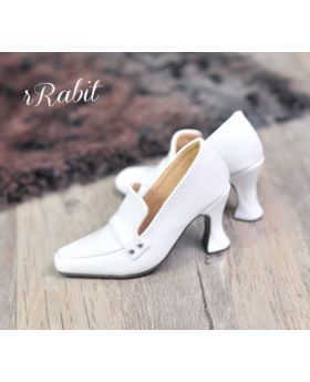 1/3Girl/DD/SD16 [Highheel Loafers] White