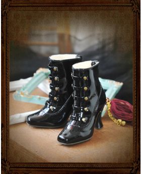 1/4 HighHeels/MDD/AP/Minifee/Unoa [Combat boots] RSH008 Patent Black