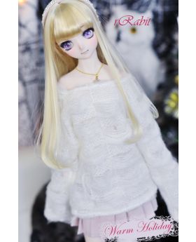 1/3 Boy,Girl & 68cm free size [Warm Holiday] SH038 White