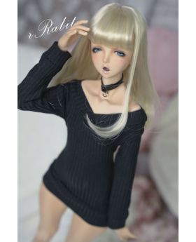 1/4 MDD/AP/Kumako [Dear Boyfriend~ Deep V Sweater (Slim cut)] Black