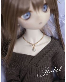 1/3 Girl/16Girl/DD [Single pearl] Necklace