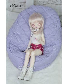 All size - [Sofa -JellyBean] Cyber check [Lilac]