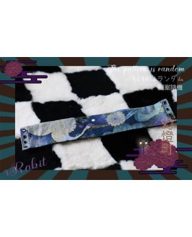 [幻灯町] [1/3Boy/SD17]Kimono - Waistband [Blue Crane 和鹤-藍] - Narrow