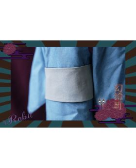 [幻灯町] [1/3Boy/SD17]Kimono - Waistband [Sky Blue] - Narrow