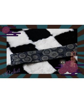[幻灯町] [1/3Boy/SD17]Kimono - Waistband [Umbrella Blue 藍傘] - Wide