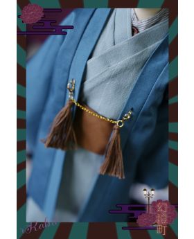 [幻灯町] 1/3 Tassel Charm for Haori - Brown