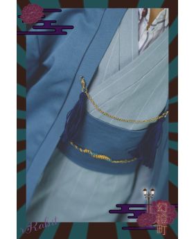 [幻灯町] 1/3 Tassel Charm for Haori - Deep Blue