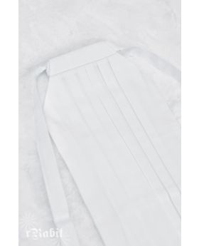 1/4 Hakama 行燈袴 (Japanese Bottom Dress) White