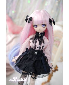 1/4 MDD[Be My Lover] Dress Set - Black X Pink