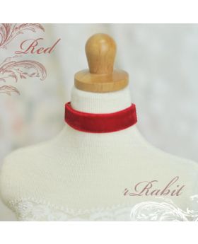 1/4 MSD/MDD/AP [Velvet Neckband] - VN01 Red