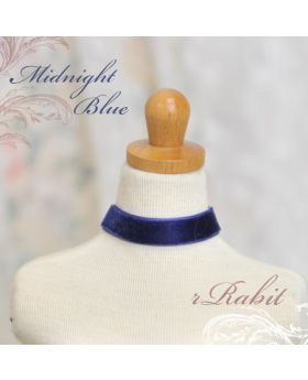 1/3 [Velvet Neckband ] VN14 Midnight Blue