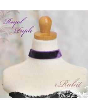 1/3 [Velvet Neckband ] VN15 Royalp Puple
